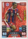 Topps Match Attax Philipp Lahm FC Bayern München BUNDESLIGA OFFIZIELLES – Bild 1