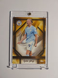 Topps Manchester City 2023-24 Erling Haaland Gold Drip Parallel Insert Rare Hit – Bild 1