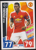 Topps Match Attax Paul Pogba Manchester United UEFA Champions League Parallel – Bild 1