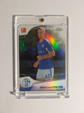 Topps Chrome Bundesliga 2022-23 Sebastian Polter Schalke Parallel Refractor Rare – Bild 1