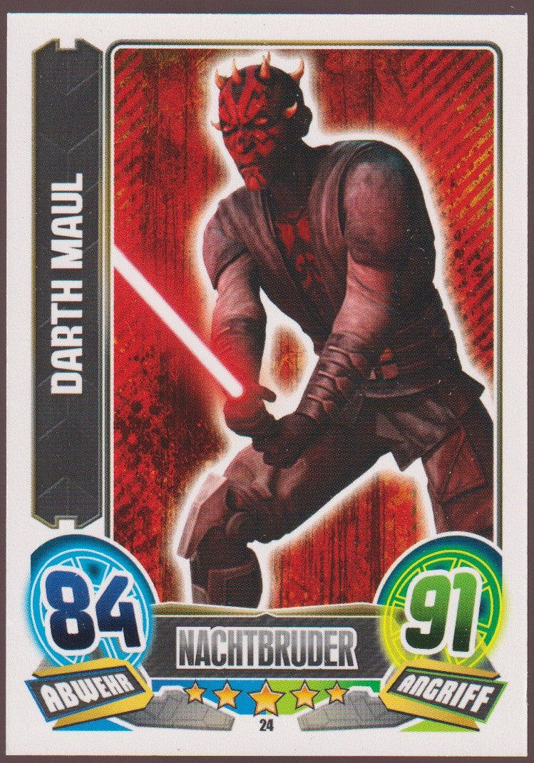 Topps Star Wars 2015 Darth Maul Separatist Nachtbruder TCG Rare – Bild 1