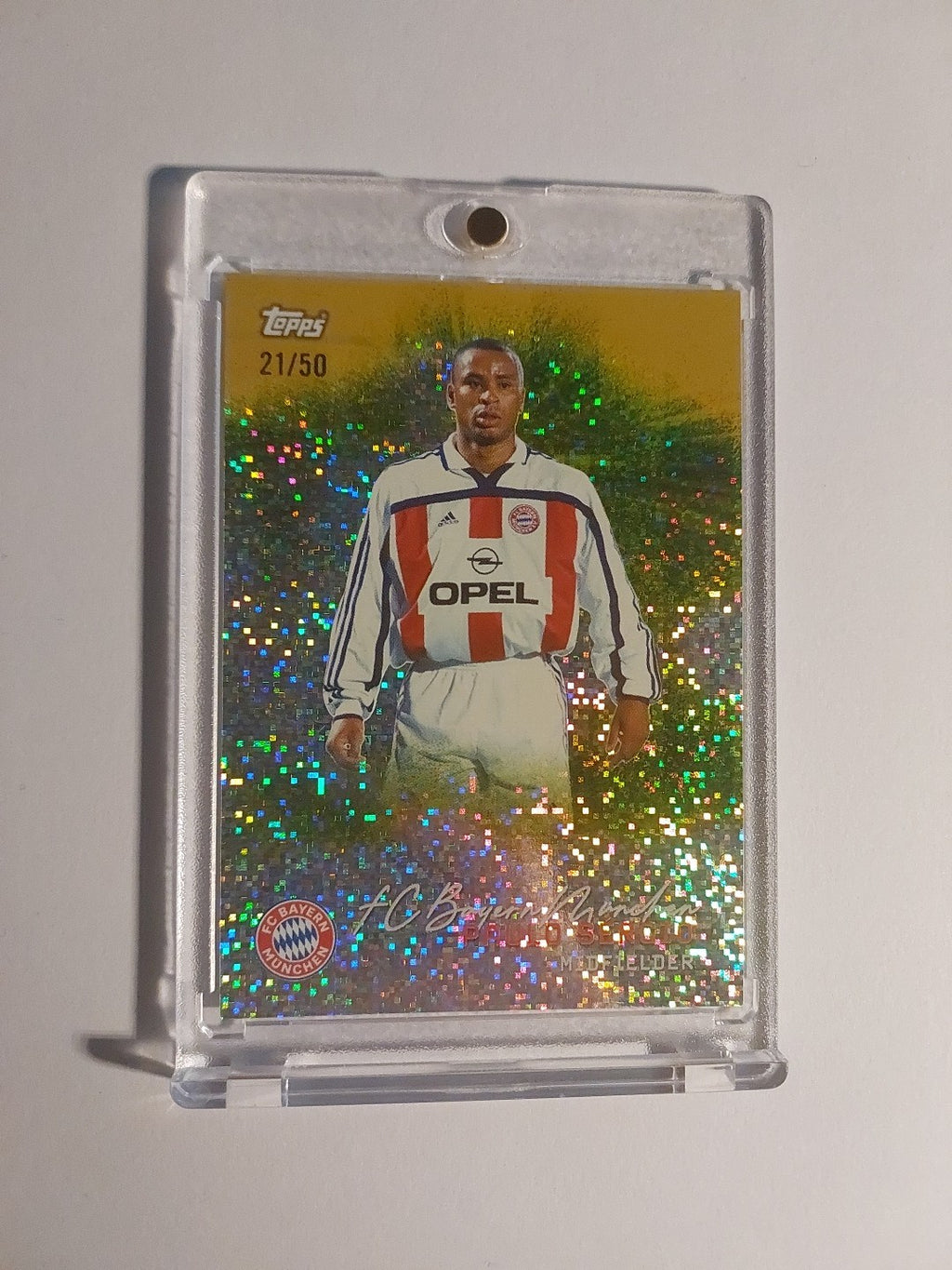 Topps Bayern Team Set 2025-26 Paulo Sergio Parallel 21/50 Refractor Ultra Rare – Bild 1