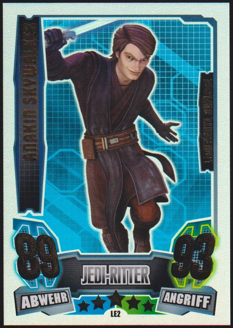 Topps Star Wars 2013 Anakin Skywalker Republik Limited Edition TCG Rare – Bild 1