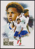 Futera Unique 2024-25 Weston McKennie USA Juventus Parallel Rare – Bild 1