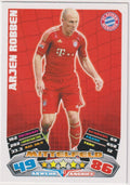 Topps Match Attax Arjen Robben FC Bayern München BUNDES-LIGA Parallel Rare 49 – Bild 1