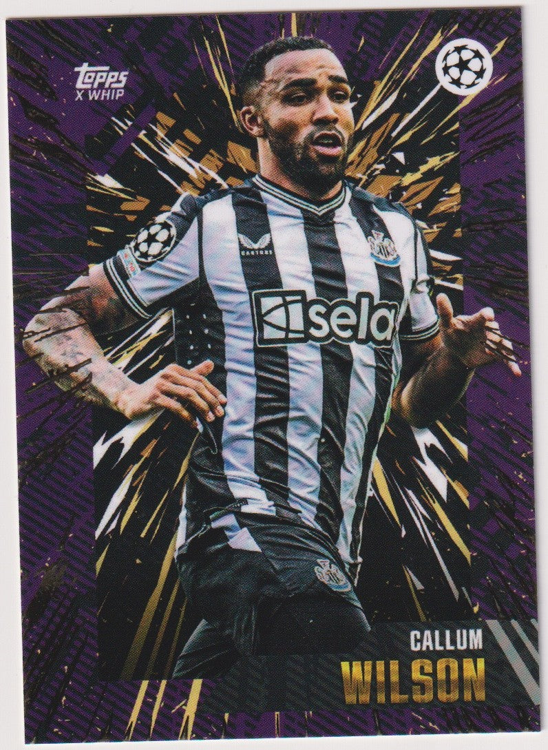 Topps X WHIP 2022-23 Callum Wilson Newcastle United Parallel Rare – Bild 1