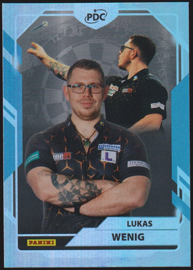 Panini 2025, PDC - World Championship 2026 Lukas Wenig "LUU" Refractor Parallel – Bild 1