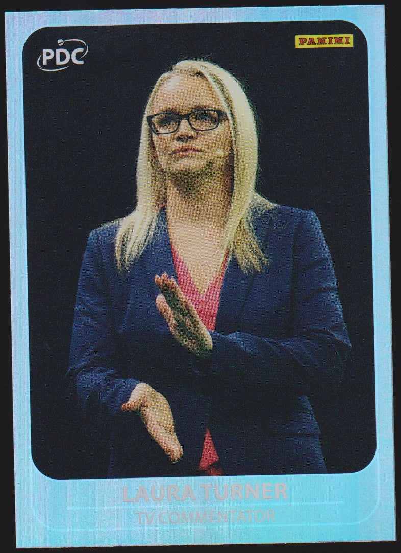 Panini PDC World Championship 2026 Laura Turner Refractor Parallel – Bild 1