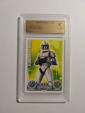 Topps Star Wars 2010 Klonkrieger Denal Republik GSG 5.5 = PSA Vintage Rare – Bild 1