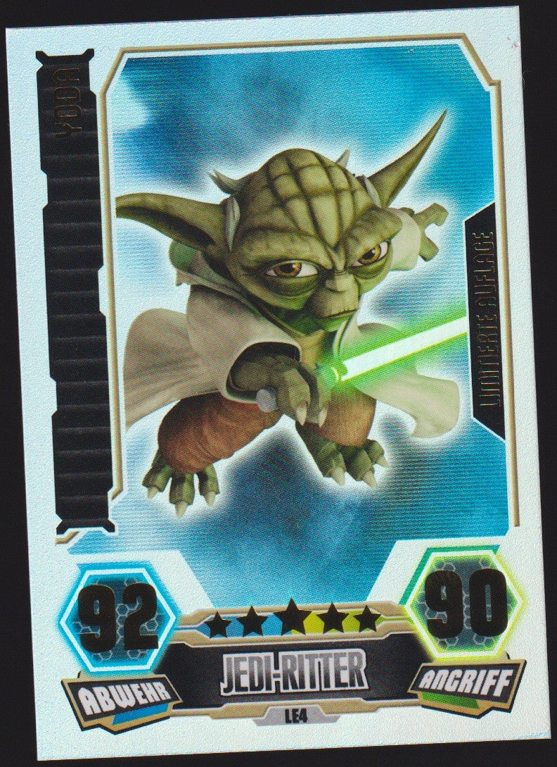 Topps Star Wars 2012 Yoda Republik Jedi-Ritter Limited Edition TCG Rare #90 – Bild 1