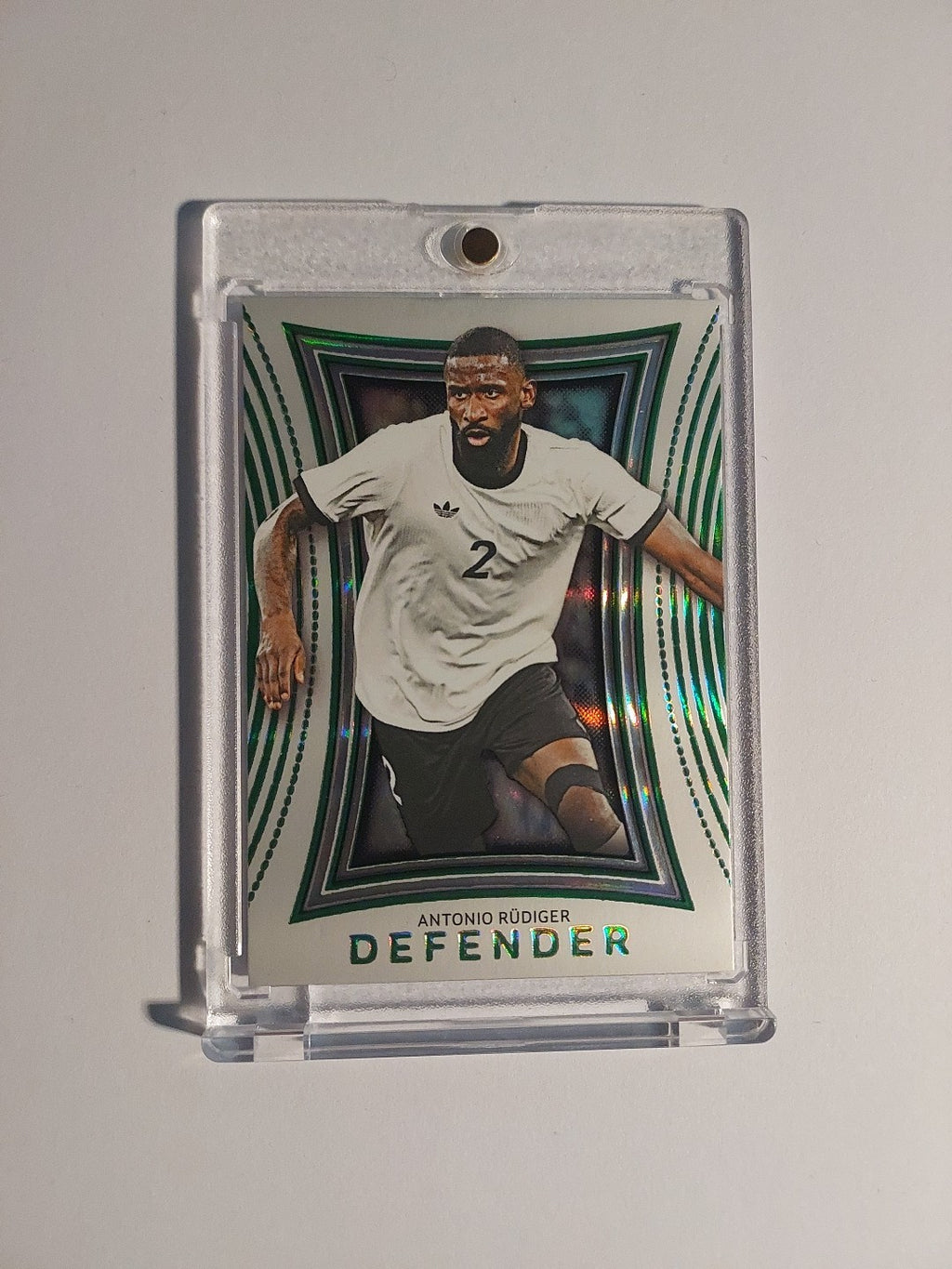 Futera Platinum 2025 Antonio Rüdiger Real Madrid Deutschland Parallel 8/25 Rare – Bild 1