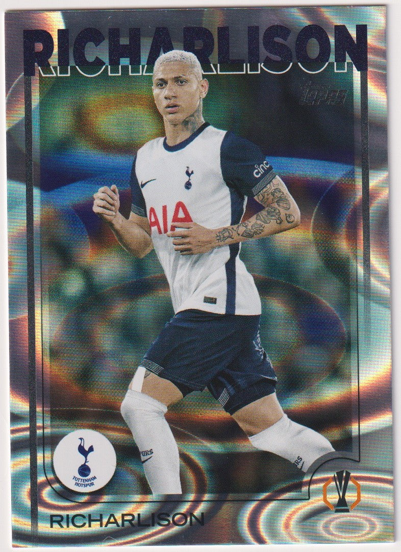 Topps UEFA Europa League 2023-24 Richarlison Tottenham Hotspur Parallel – Bild 1