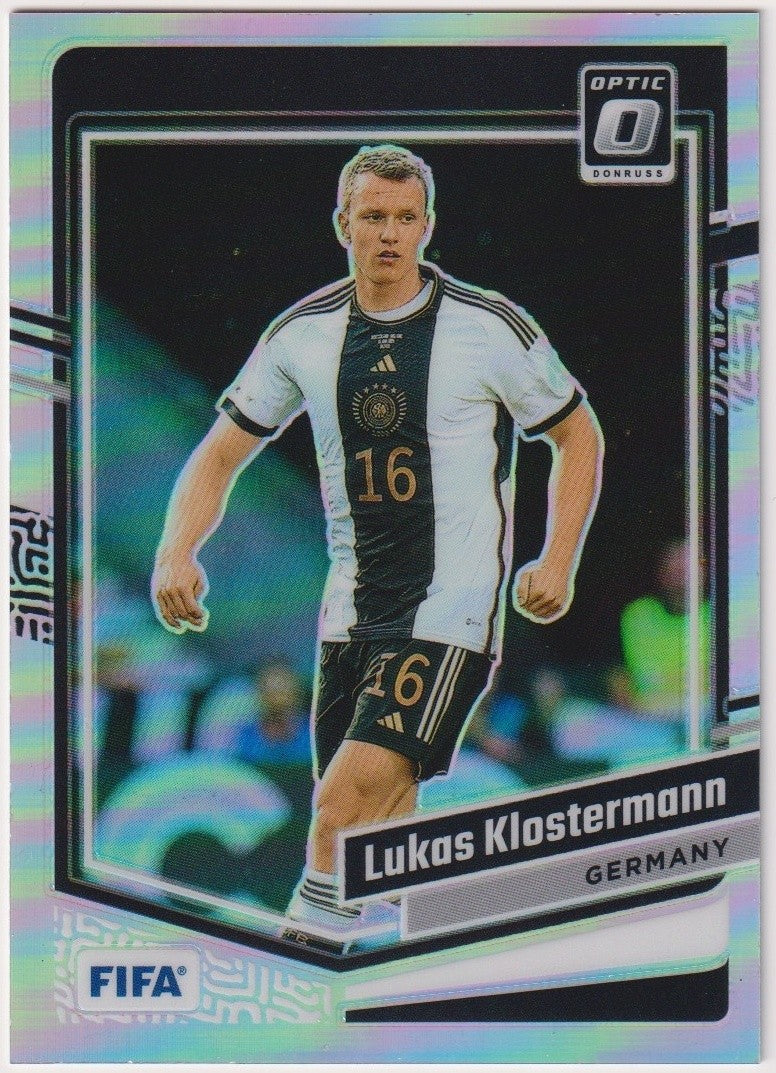 Panini 2023-24 Lukas Klostermann Deutschland Parallel Refractor Rare – Bild 1
