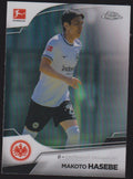 Topps Chrome 2021-22 Makoto Hasebe Eintracht Frankfurt Parallel Refractor – Bild 1