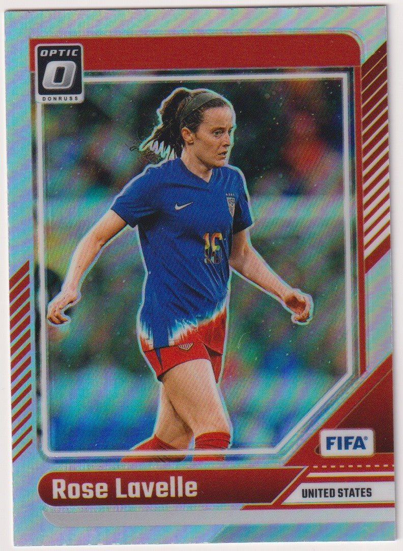 Panini Optic 2023-24 Rose Lavelle United States Parallel Rare Nr. 170 – Bild 1