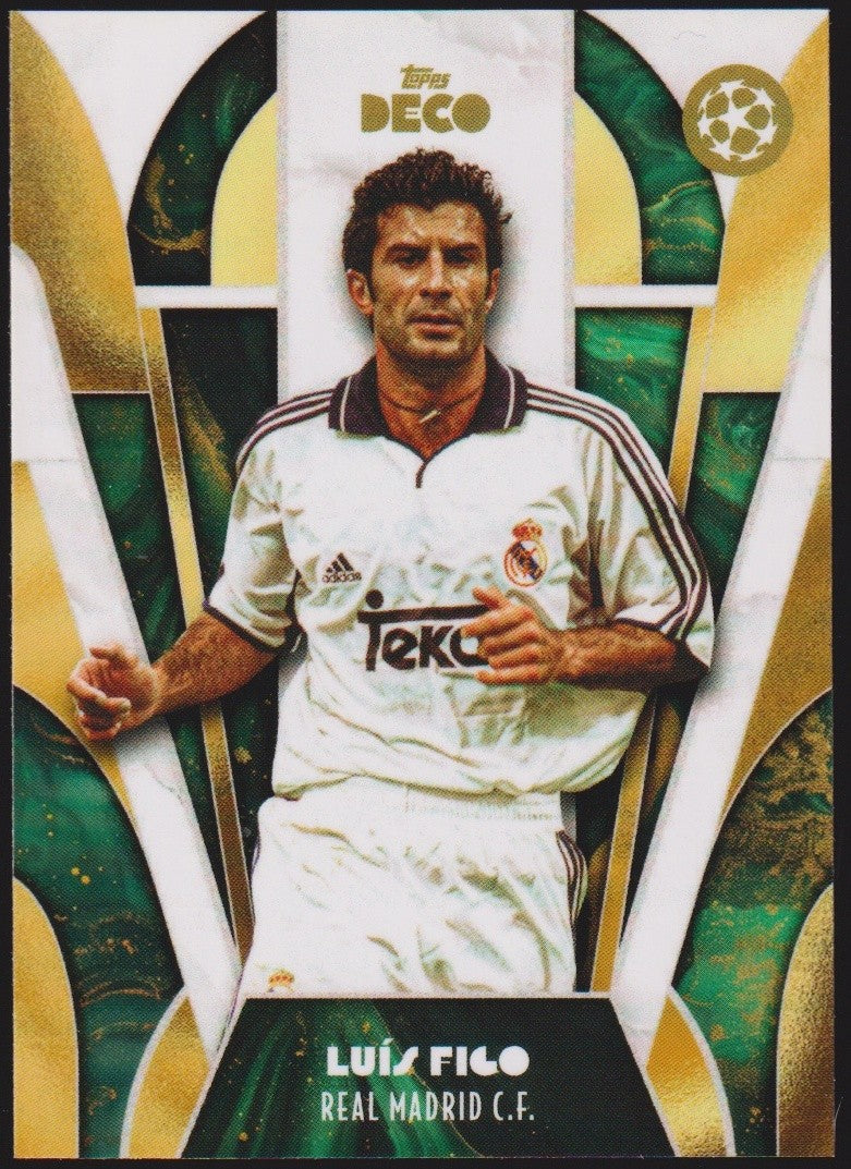 Topps Champions League 2023-24 Luis Figo Real Madrid C.F. Parallel Rare – Bild 1
