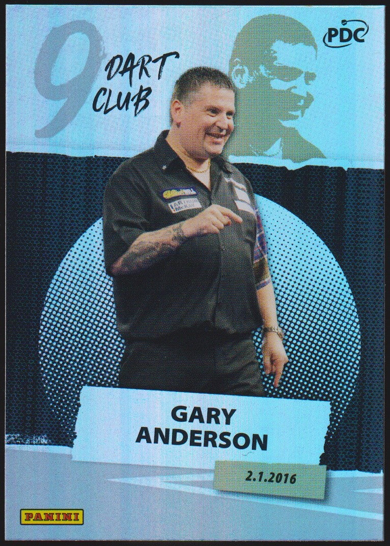Panini PDC World Championship 2026 Gary Anderson "The Beast" Refractor Parallel – Bild 1