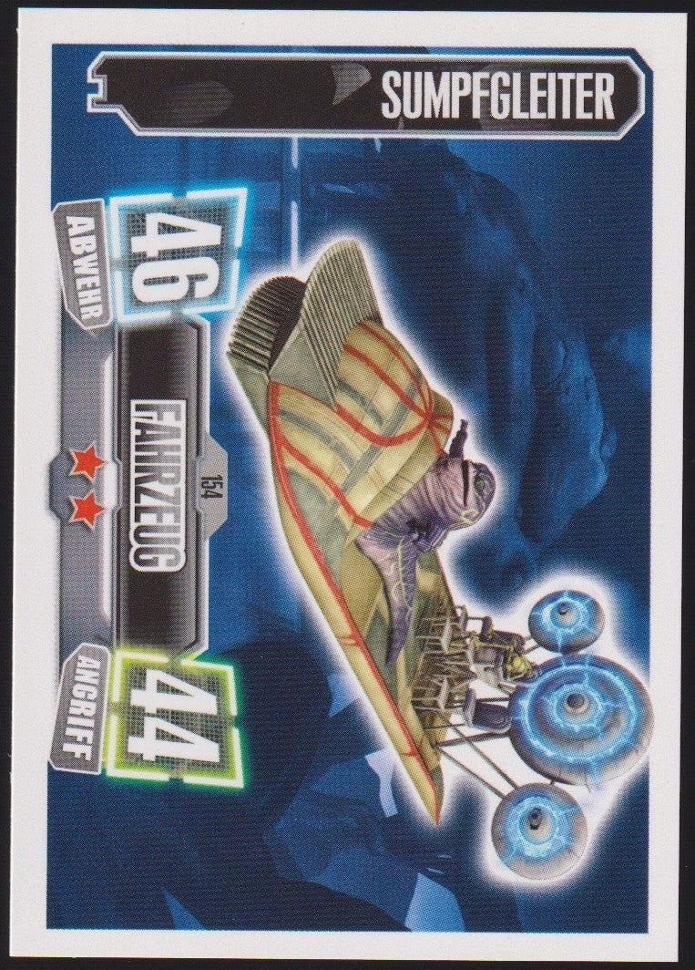 Topps Star Wars 2011 Sumpfgleiter SÖLDNER FAHRZEUG TCG Rare #46 – Bild 1