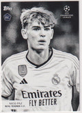 Topps Simplicidad 2024-25 Nico Paz Rookie Real Madrid C.F. Parallel Rare – Bild 1