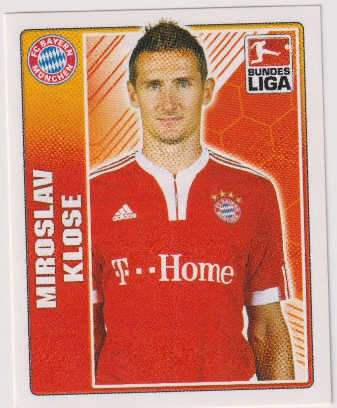 Topps 2009-10 Miroslav Klose FC Bayern München Parallel Rare 329 – Bild 1