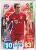Topps Match Attax Philipp Lahm FC Bayern München Bundesliga Parallel Rare – Bild 1