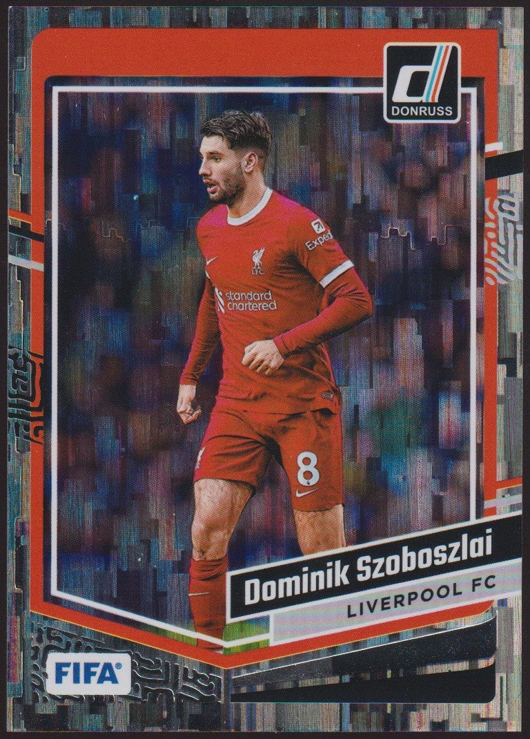 Panini Donruss Soccer 2023-24 Dominik Szoboszlai Liverpool FC Parallel Rare – Bild 1