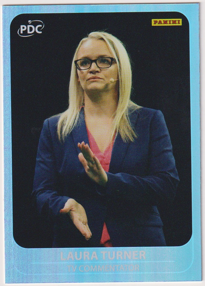 Panini PDC World Championship 2026 Laura Turner Refractor Parallel – Bild 1