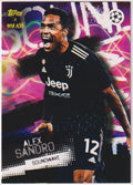 Topps Steve Aoki Football Festival 2021-22 Alex Sandro Juventus Parallel Rare – Bild 1