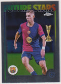 Topps Chrome 2025-26 Fermín López Rookie FC Barcelona Parallel Rare – Bild 1