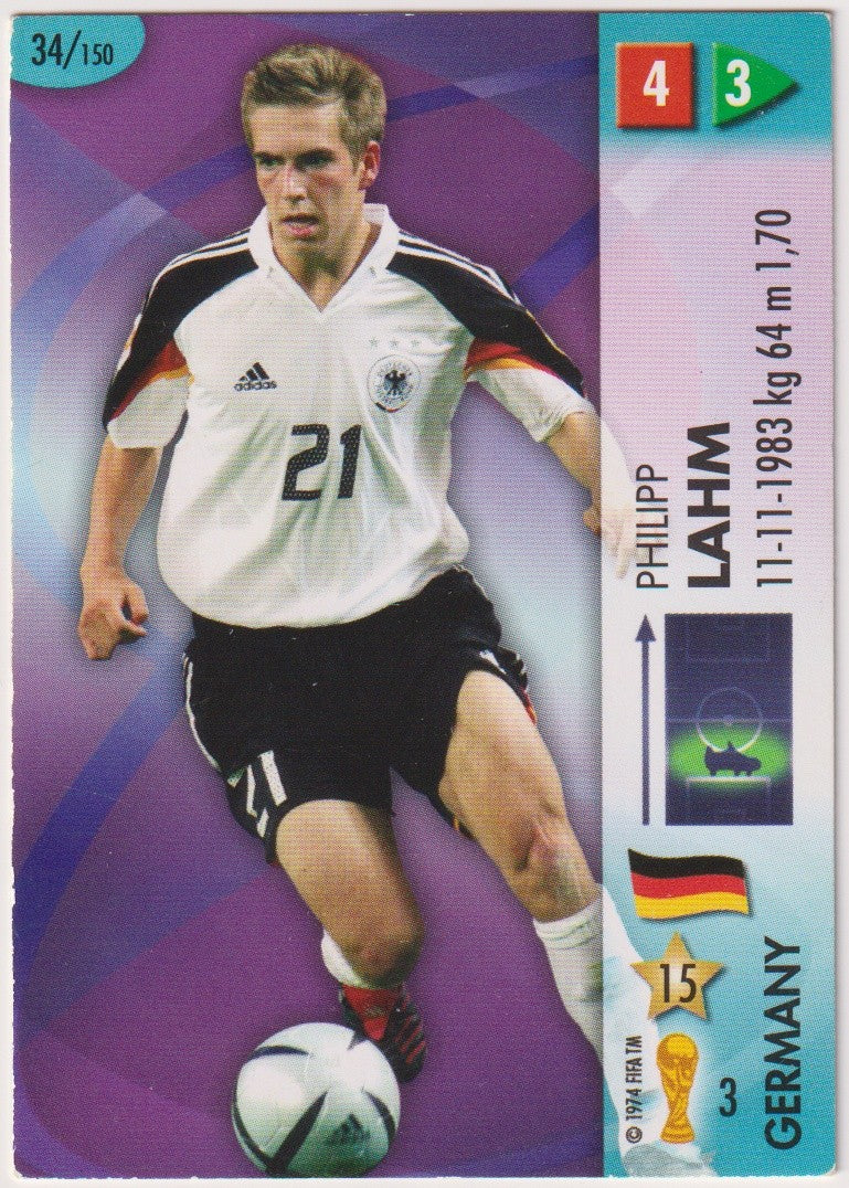 Panini 2006-07 Philipp Lahm Deutschland 2006 FIFA World Cup Germany Parallel – Bild 1