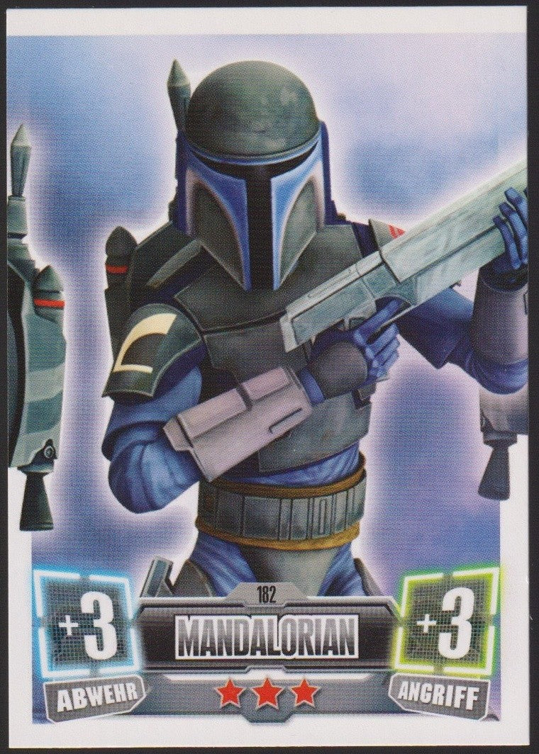 Topps Star Wars 2011 Mandalorianer Krieger Separatisten TCG Rare #182 – Bild 1