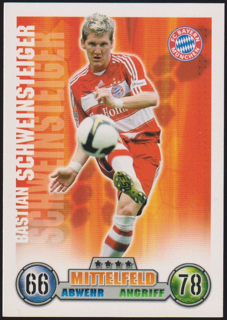Topps Bundesliga 2010-11 Bastian Schweinsteiger Bayern München Legend Parallel – Bild 1