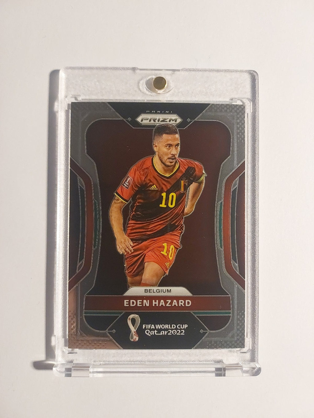 Panini Prizm World Cup 2022 Eden Hazard Belgien Legend Vintage Parallel Rare Hit – Bild 1