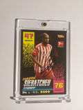Topps 2022-23 Jordan Siebatcheu Union Berlin On Card Auto Parallel Ultra Rare – Bild 1