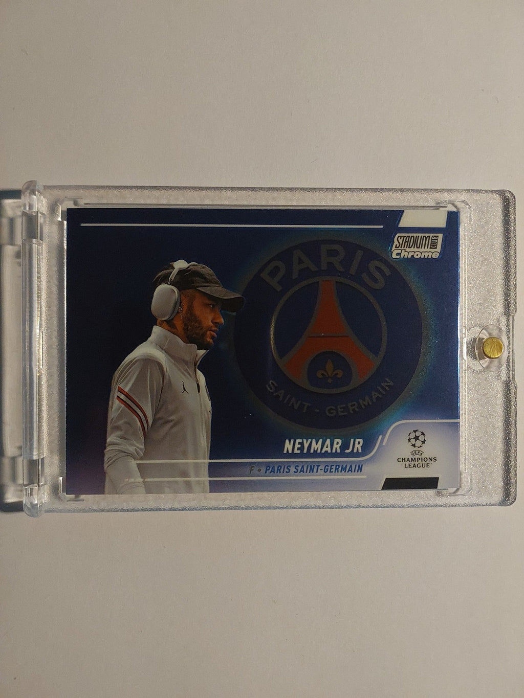 Topps Club Chrome 2021-22 Neymar Jr Paris Saint-Germain UCC Parallel Rare Hit – Bild 1