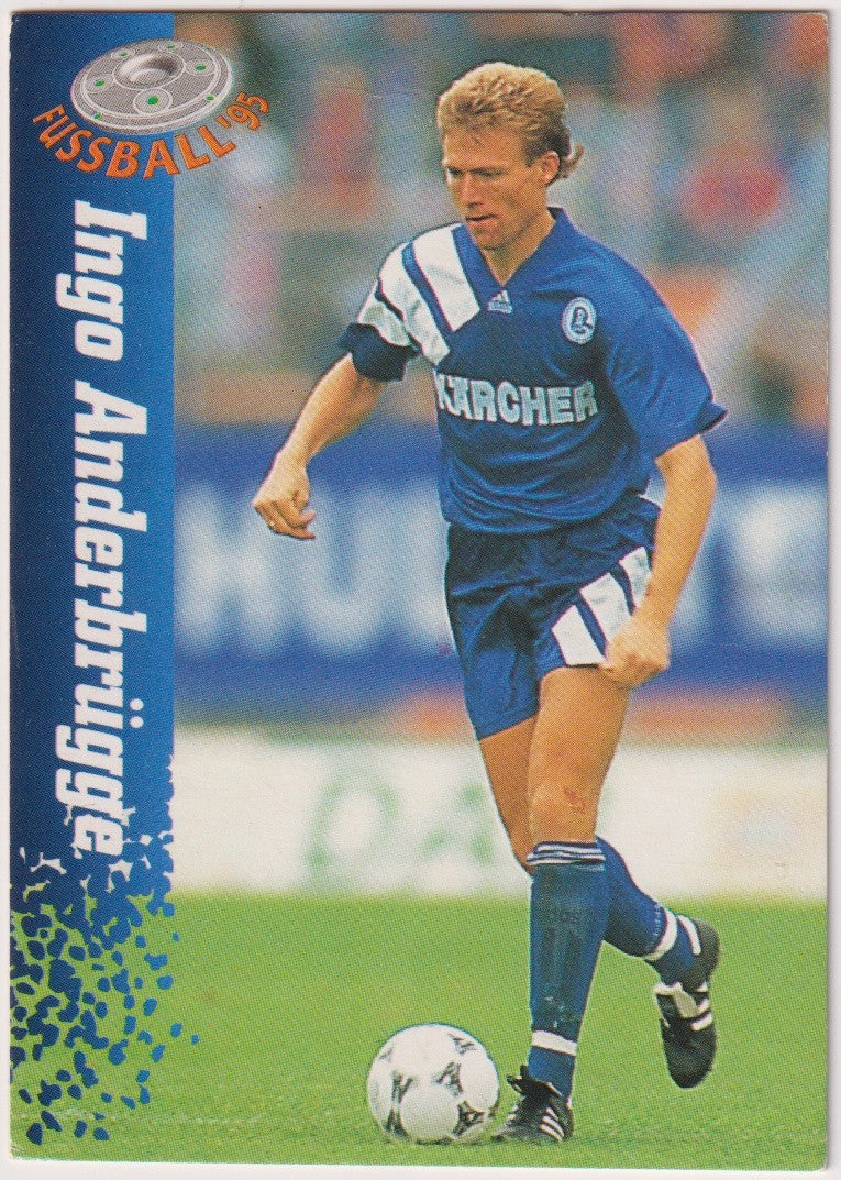 Panini Fussball '95 1994-95 Ingo Anderbrügge Schalke 04 Bundesliga – Bild 1