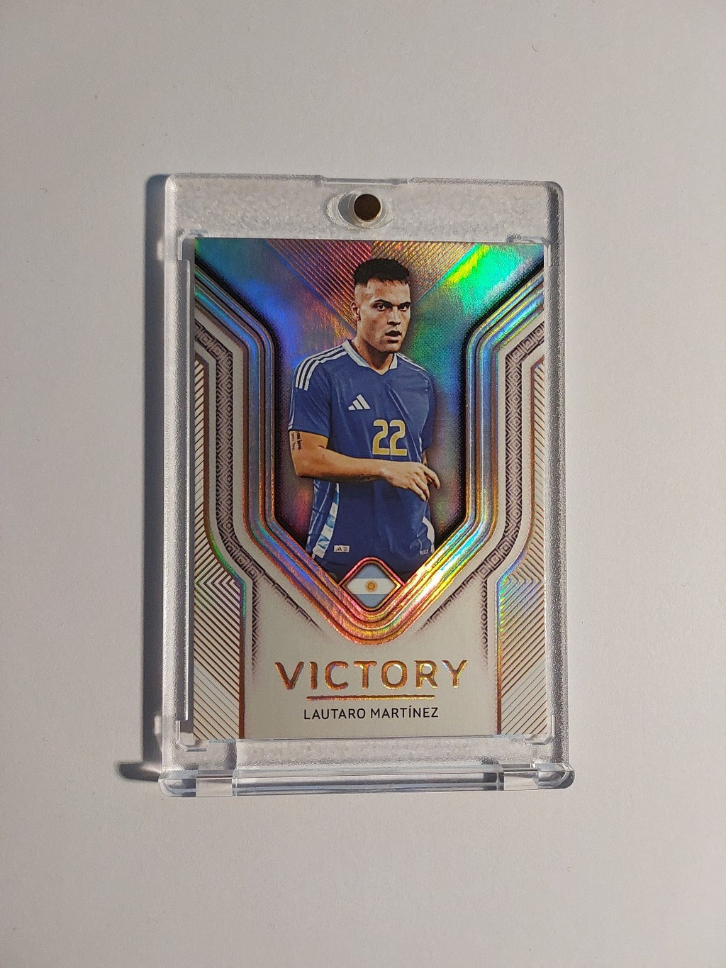 Futera Platinum 2025 Lautaro Martinez Argentinien Inter Mailand Parallel 11/19 – Bild 1