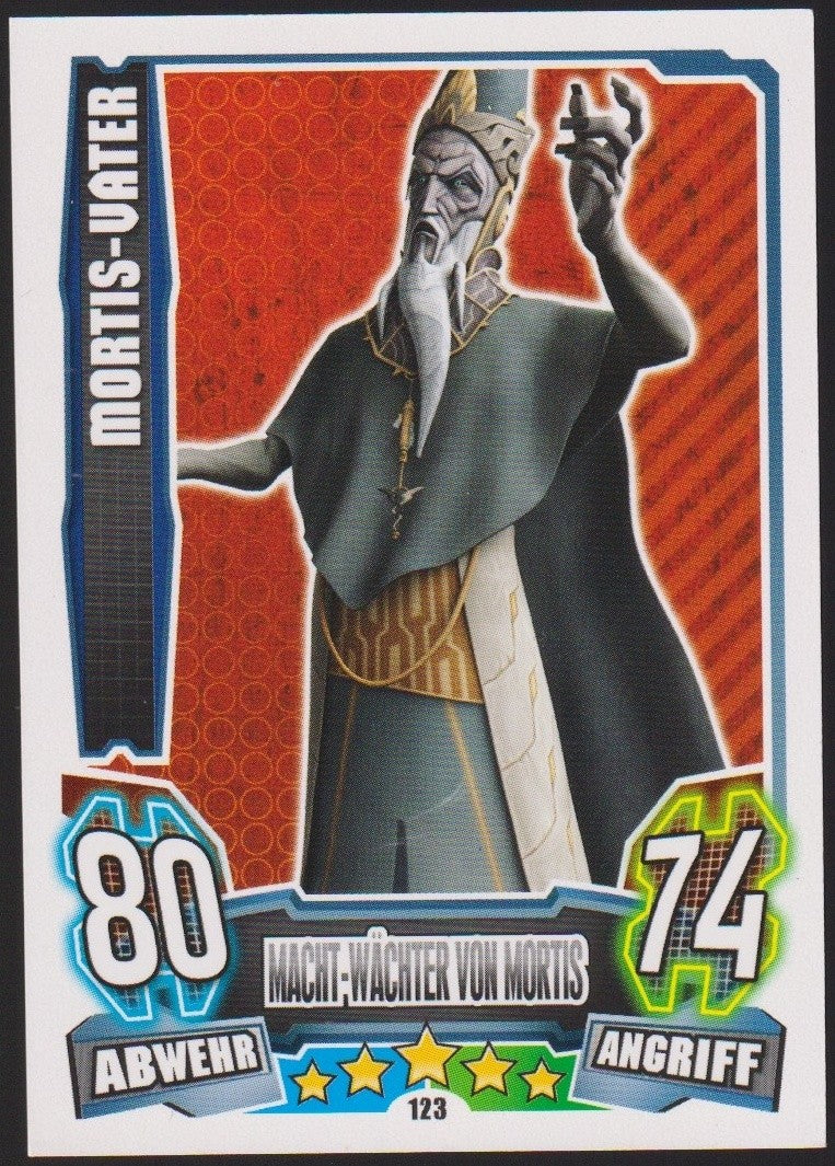 Topps Star Wars 2013 Mortis-Vater Wächter der Macht Legende TCG Rare #123 – Bild 1