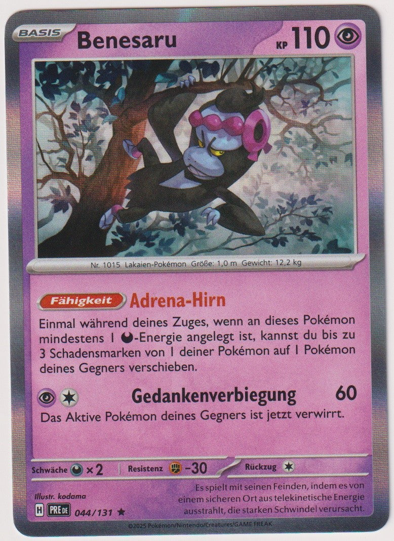 Pokemon TCG Munkidori #44/131 Rare (R) Holo Deutsch 2025 – Bild 1