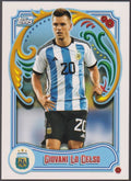 Topps 2022-23 Giovanni Lo Celso Argentina Parallel Rare – Bild 1