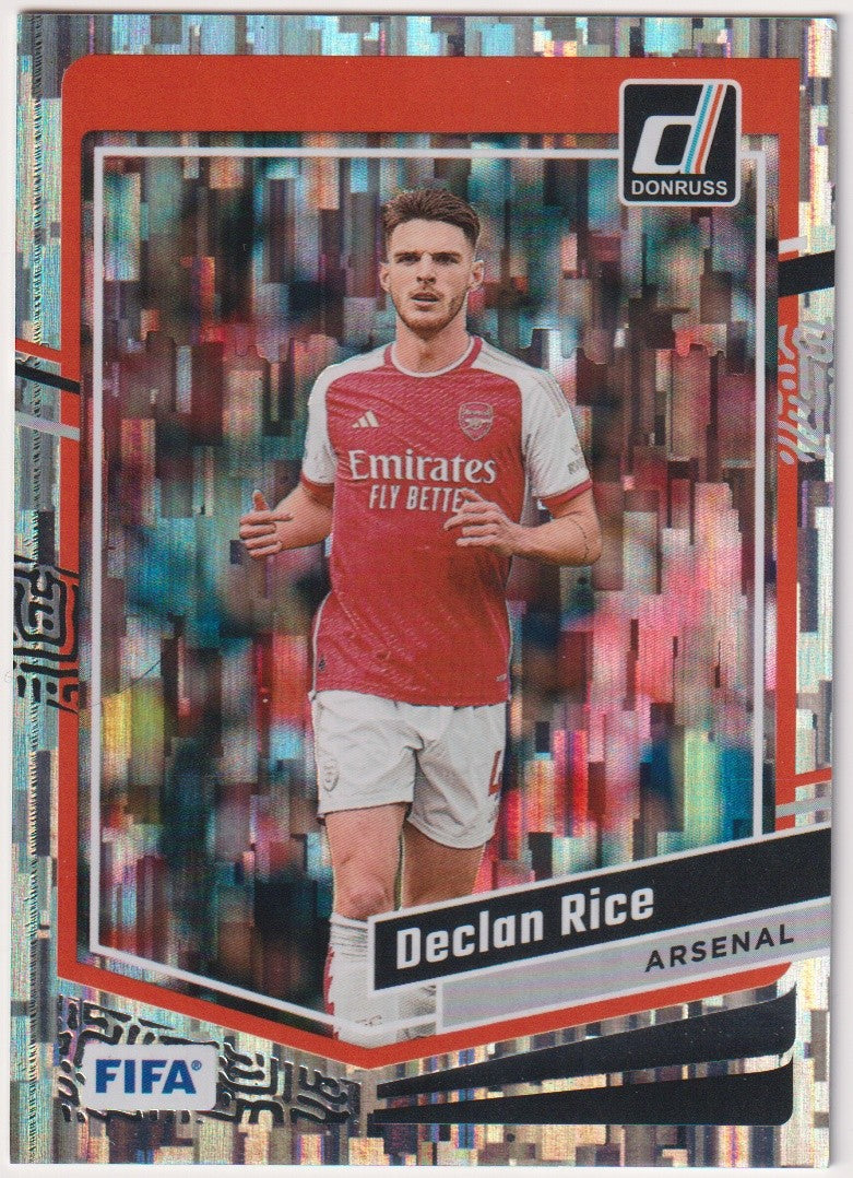 Panini 2023-24 - Donruss Soccer Declan Rice Arsenal Parallel Rare – Bild 1