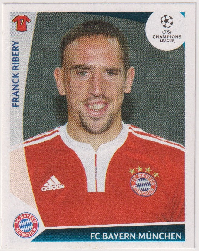 Panini UEFA Champions League Official 2009-2010 Franck Ribery Bayern München – Bild 1