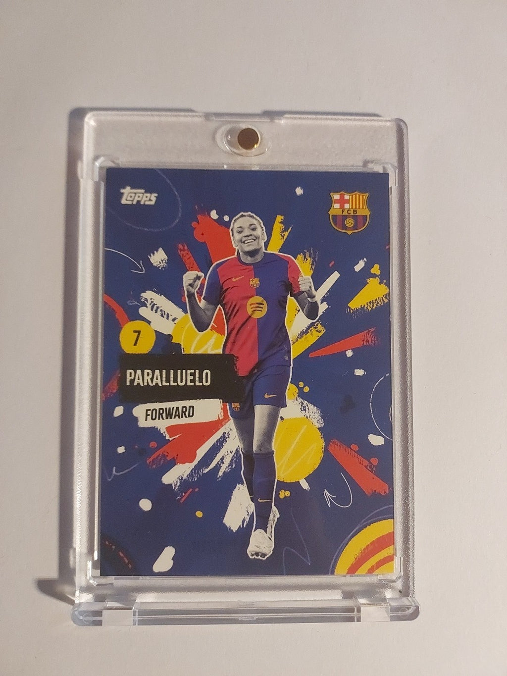 Topps Barcelona Team Set 2024-25 Paralluelo Limited Edition Parallel – Bild 1