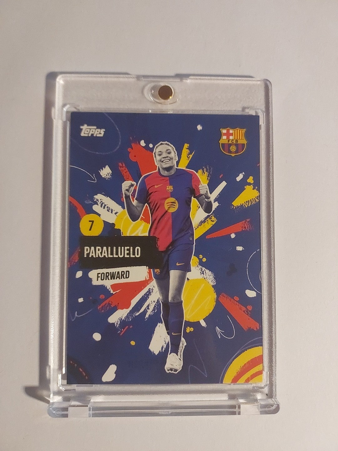 Topps Barcelona Team Set 2024-25 Paralluelo Limited Edition Parallel – Bild 1