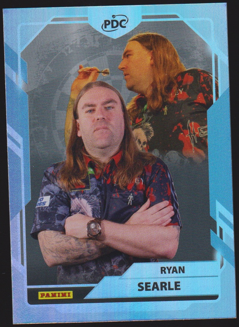 Panini PDC World Championship 2026 Ryan Searle "Heavy Metal" Refractor Parallel – Bild 1