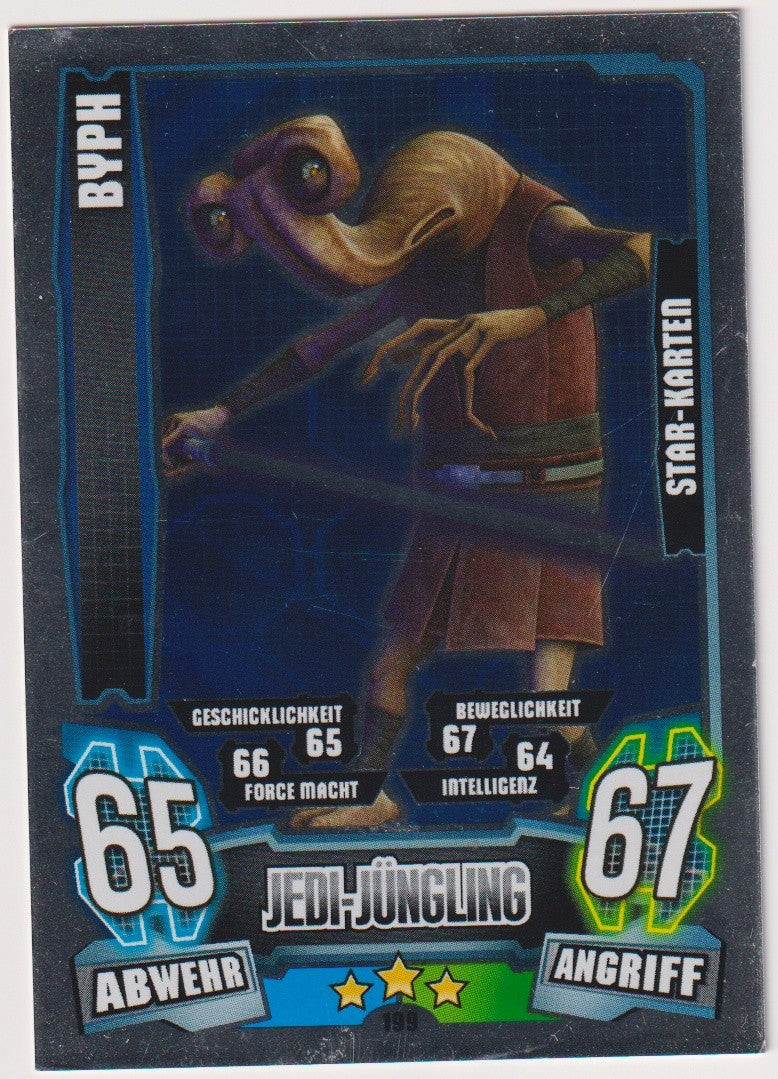 Topps Star Wars 2013 Byph Republik Die Jedi-Jünglinge TCG Rare – Bild 1