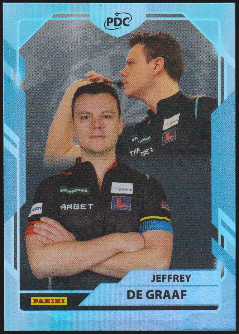 Panini PDC World Championship 2026 Jeffrey de Graaf Refractor Parallel – Bild 1