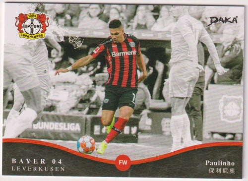 DAKA 2021-22 Paulinho Bayer 04 Leverkusen Parallel Rare – Bild 1