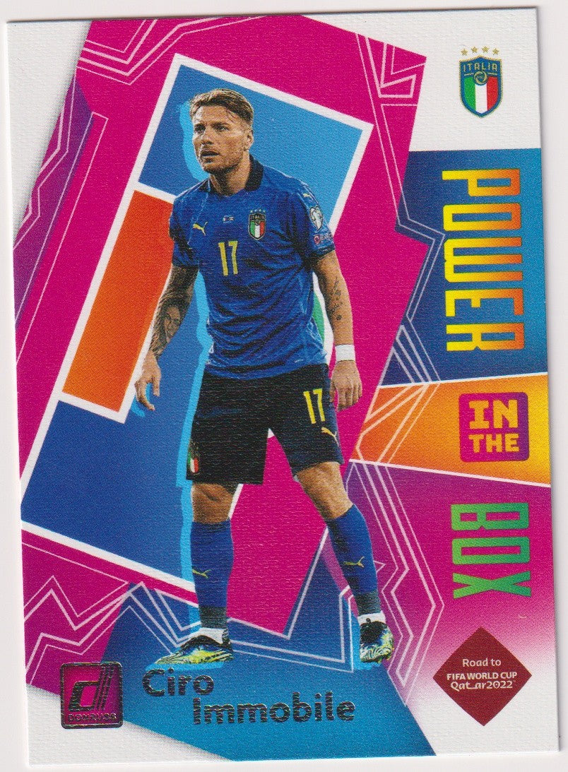 Panini Donruss 2021-22 Ciro Immobile Italien Parallel Rare – Bild 1
