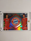 Topps Bayern München 2022-23 Musiala & Magull Dual Parallel Refractor Ultra Rare – Bild 1
